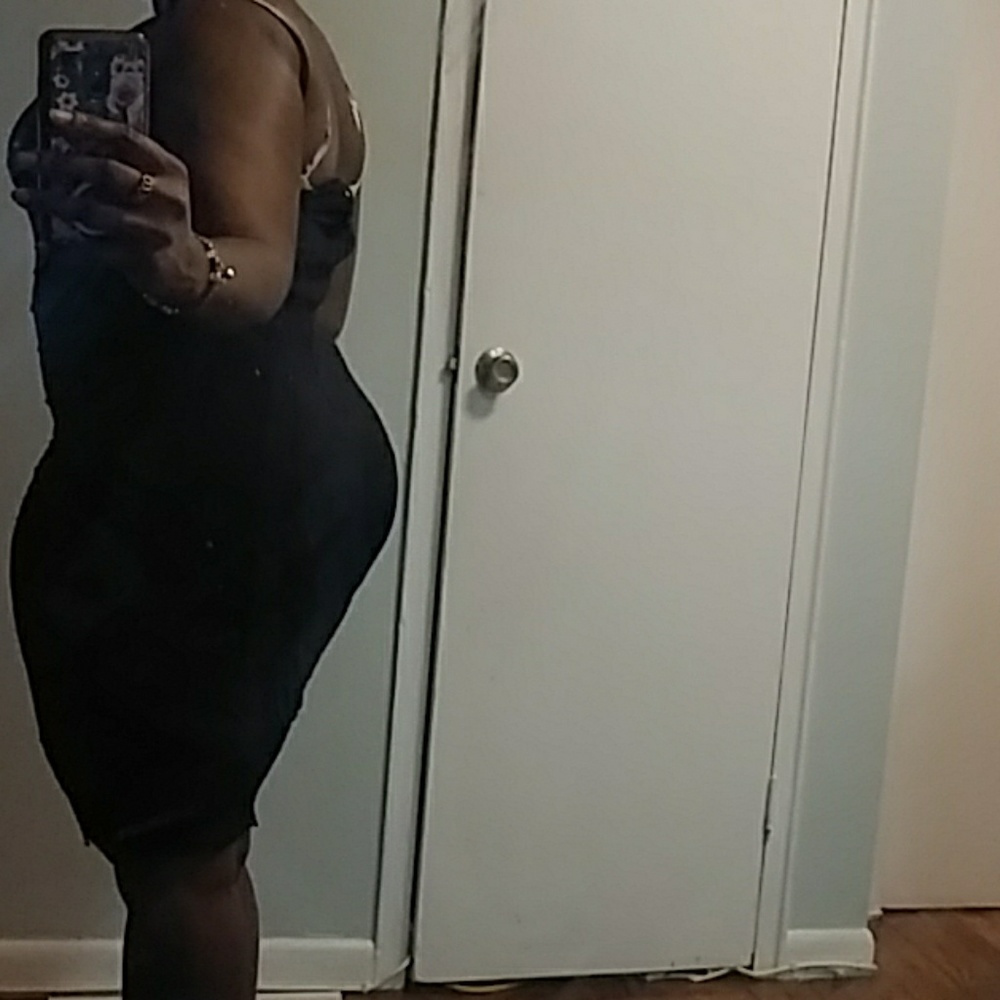 Black dress body